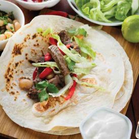 Steak Fajitas Recipe Image
